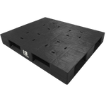 Anti-Slip Pallet: Plastic Pallet with slip reduction grommets (PLASPAL260)